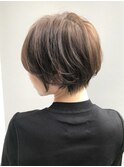 ハイトーンで柔らかショートスタイル!20代30代40代