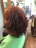 カット+クリープパーマ(ミディアム～肩下)　￥14000→13500