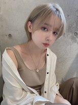 ルービック バランス 天王寺(Rubik's×Balance)&nbsp;大人かわいいハイトーンボブ