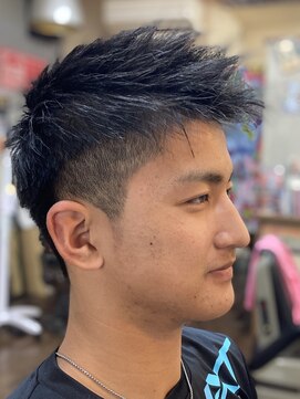 ズーム(ZOOM) ツーブロックフェードスタイル