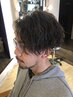 【男性限定コース】カット＋カラーorパーマ＋頭皮ケア￥ 8000円