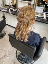 ココロイキ(Kokoroiki)&nbsp;ハーフアップお呼ばれやイベントに