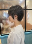 【小原】暗めペールベージュ　大人ショート