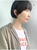 ワイドバングボブ