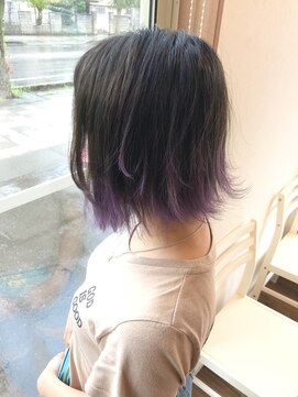 ループ(LOOP) 2ブリーチ裾カラー