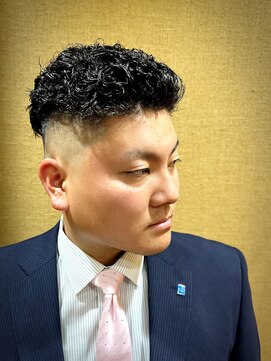 ヒロギンザバーバーショップ 大宮店(HIRO GINZA BARBER SHOP) ビジネスパーマ 刈り上げ 大宮