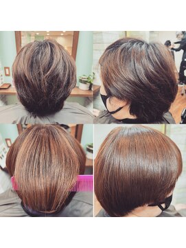 ヘアー バイ ミーズ(hair by Mii’s) 髪質改善tr×カラー