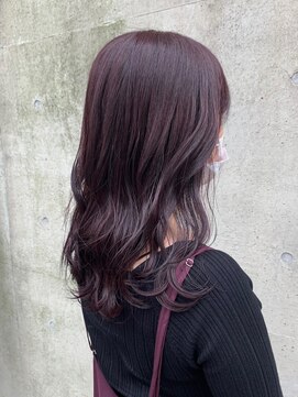 アクアオモテサンドウ(ACQUA omotesando) *ブリーチなし暖色ラズベリーピンクブラウンパープルピンク