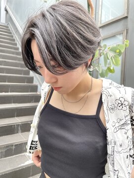 ヌード(NUDE) NUDE10代20代30代40代透け感 ハンサムショート大人ショートボブ