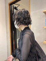 ナループロア ハチ(Nalu pu loa hachi)&nbsp;ボブパーマ/黒髪パーマ/パーマ/ウェーブパーマ