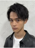 刈り上げマッシュアップバングメンズカット20代30代40代