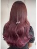 【ケアブリーチ】ダブルカラー+髪質再生バイカルテ4step￥19000