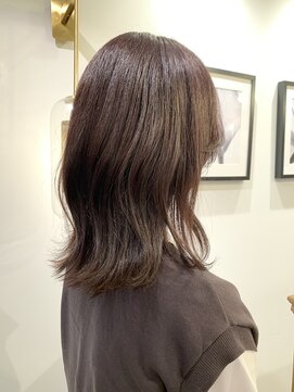 ムーン ティコブラーエ(moon tico brae) 11月(グレーベージュ/アッシュカラー/レイヤーロング)