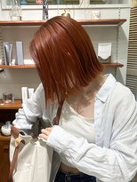 アルク(alku)&nbsp;ブリーチなしオレンジカラー