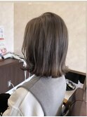 ダブルカラー☆シルバーグレージュ