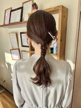 ココカラヘアー ニコ(cococara hair nico) お呼ばれヘア/ダウンスタイル/タイトアレンジ