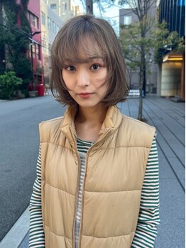 レックスヘアーインターナショナル(ReX HAIR INTERNATIONAL)の写真/【心斎橋駅1分】柔らかい動きのある『レイヤースタイル』が得意なサロン★韓国風カットにも自信あり◎