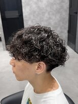メンズ サロン ドット トウキョウ 町田店(men's salon dot. tokyo)&nbsp;プードルパーマ×刈り上げマッシュ