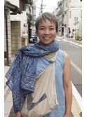 ハイトーンなショートスタイル
