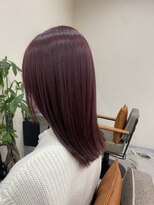 メル ヨコハマ(MeL)&nbsp;黒染めからのブリーチ ピンクカラー【横浜/横浜駅】