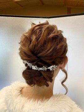 サロン Salon アイ アート ブライダル 花嫁ヘア 挙式ヘア