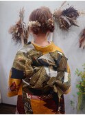 成人式　ヘアセット　着付け