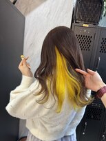 ヴァイス 渋谷店(VAICE)&nbsp;インナーカラー/推しカラー/イエロー