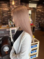 レオクマ(REOKUMA)&nbsp;ミルクティー/大人かわいい/ハイトーン/髪質改善