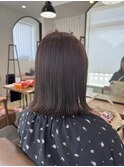 切りっぱなしボブ