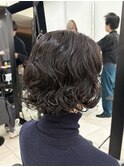 ＊ゆるふわパーマボブパーマヘア！くしゃっとボブレイヤーパーマ