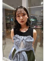 アピッシュ 国分寺(apish)&nbsp;コテ巻き風ボブパーマ