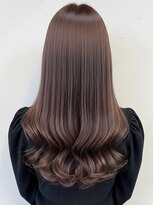 ディアーナ(DIANA)&nbsp;透明感髪質改善カラー◎ラベンダーグレージュくびれヘア夏カラー