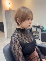 アグ ヘアー ネスト 茨木店(Agu hair nest)&nbsp;大人ショートボブ 20代30代40代ヘア 小顔 大阪クビレ茨木