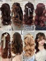 スイ(sui)&nbsp;名古屋駅ヘアセットサロン/ふわふわハーフアップ特集♪