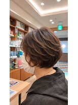 ラメール アヴェダ 西武秋田店(La Melu AVEDA)&nbsp;大人ニュアンスパーマ×ショートボブ