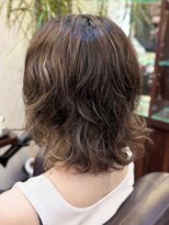 キャラ 池袋本店(CHARA)&nbsp;レイヤーショートハイライトカラー◎無造作パーマ【池袋/ボブ】