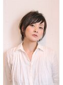 大人カジュアルショートボブ