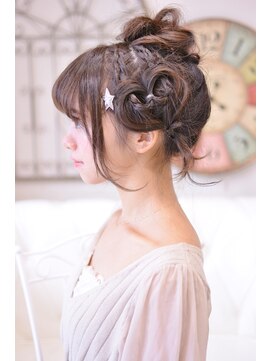 メイズ(MAZE) おだんごアレンジ＋ハート【メイズ東中野・鍛原志行】