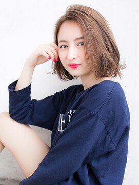 リリアン 表参道(relian) かきあげワンレンボブ☆