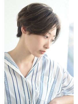 Cinq 大柳 長澤まさみ風センターパート大人ショート L サンク ドリームプラザ店 Cinq のヘアカタログ ホットペッパービューティー