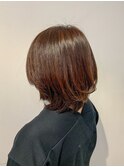 グレーカラーにも対応の大人バイオレットブラウンミディアム☆