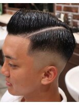 アクセプトザワールドバーバー(Accept the world barber)&nbsp;パートスタイル×スキンフェード