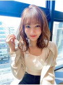 【Lond jeloud】20代30代/大人可愛い/セミロング/前髪