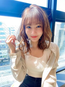ロンド ジュルード 名古屋(Lond jeloud) 【Lond jeloud】20代30代/大人可愛い/セミロング/前髪