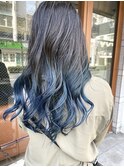 夏らしく涼しげな印象