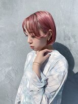 ハルフウェイ(haLfway) pink hair