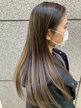 チップタップ 町田店(tip top) 立体感のあるナチュラルハイライトカラー