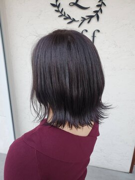 ラフヘアーアンドスパ(Luffhair&spa) ブルーシルバー