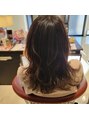 ヘアーデザイン ビビッド(HAIR DESIGN VIVID) ゆる巻きレイヤー。大人っぽいイメージに！