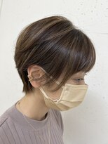 ソイア 春日井店(Soea) ダブルカラーハイライト　ベージュハイライト
